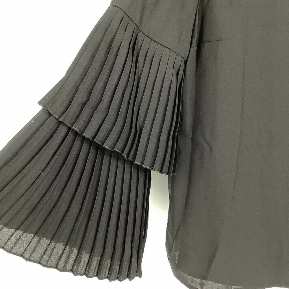 1.state Women's Medium M Ruffle-Sleeve Blouse - Picture 3 of 8
